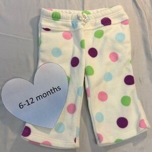 Old Navy - Colourful Polka Dot Fleece Pants